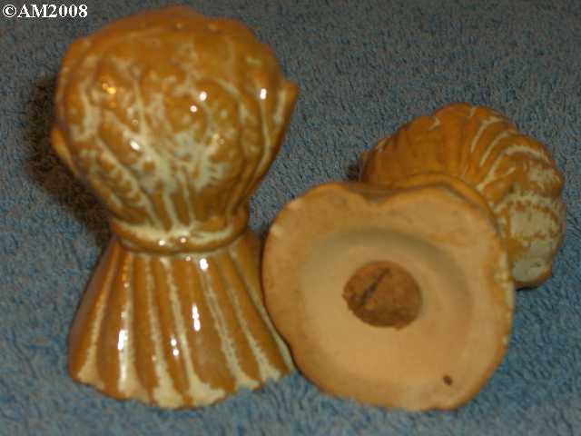 Wheat shock shakers glazed desert gold